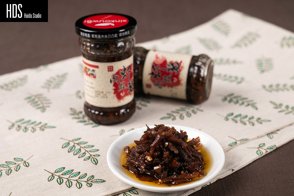 虾酱产品图片+视频拍摄+详情页制作