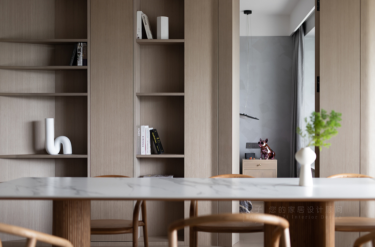 拆掉一间房，串联客餐厨，夫妻俩的家太舒适了（图ZMjY1MDYwNzQw） - 家装设计 - 站酷设计师深圳尺子室内设计原创素材 - 站酷ZCOOL