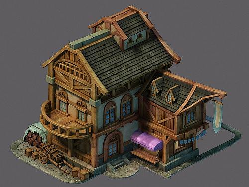 高模页游作品（个人主页-ZMzQ5OTUwNzY=） - 场景 - 站酷设计师有粒酷砂糖原创素材 - 站酷ZCOOL