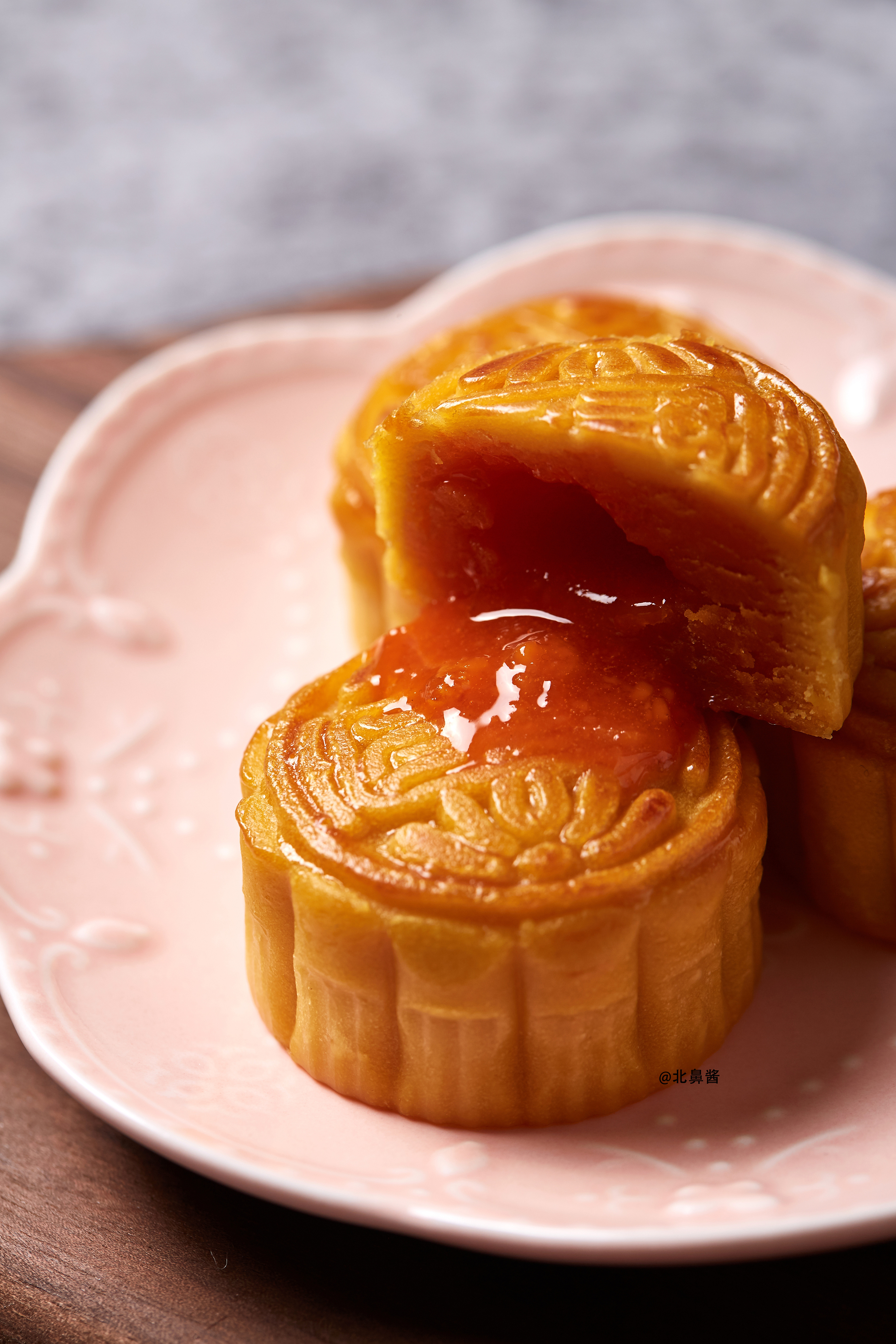 礼盒流沙月饼拍摄