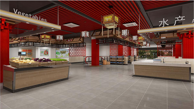 成都农贸市场设计,菜市场改造升级