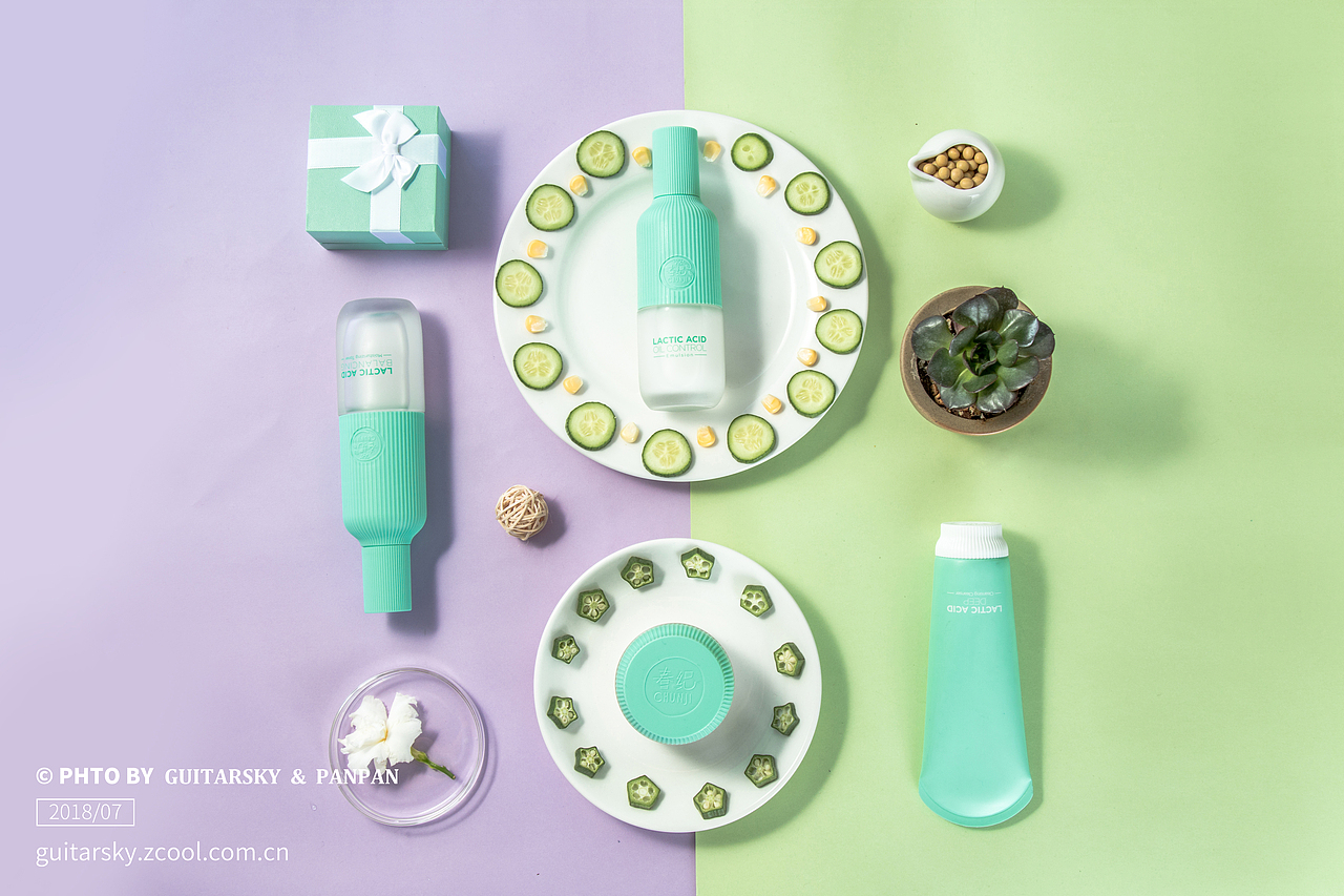 春纪乳酸菌系列创意图拍摄（图ZMTMzMDM0NTcy） - 产品摄影 - 站酷设计师Guitarsky原创素材 - 站酷ZCOOL