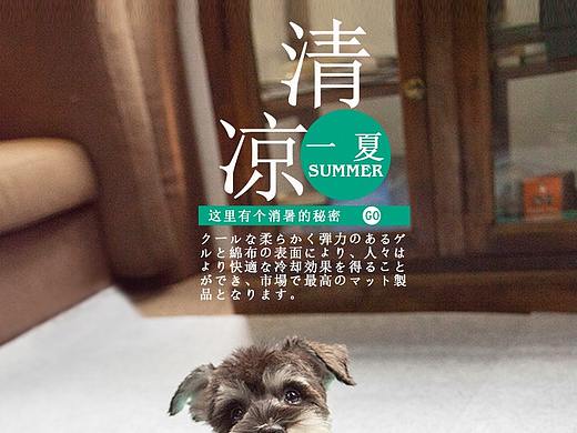 宠物冰凉垫子详情页