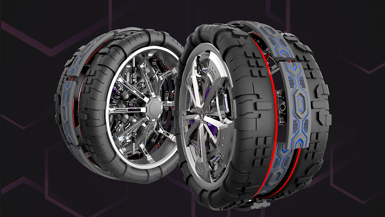 出行新定义全能概念轮胎