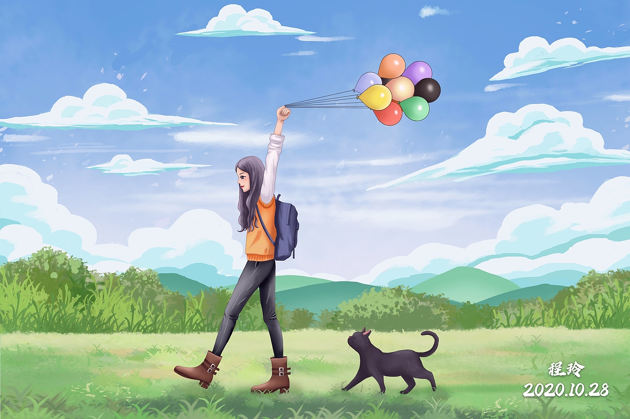 去旅行吧（圖ZMjI5OTAyNjUy） - 創(chuàng)作習作 - 站酷設計師Z72260638原創(chuàng)素材 - 站酷ZCOOL