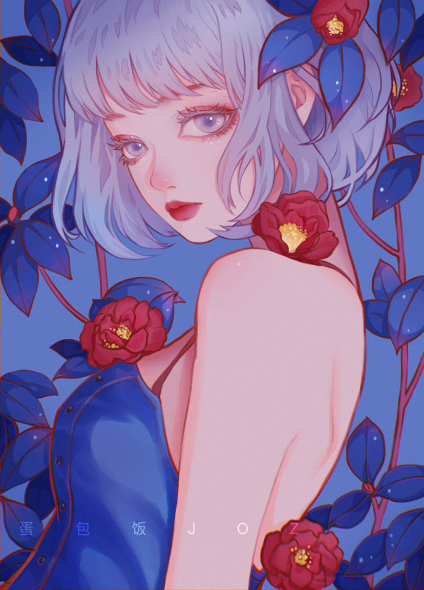 【花与她】iPad原创绘画合集