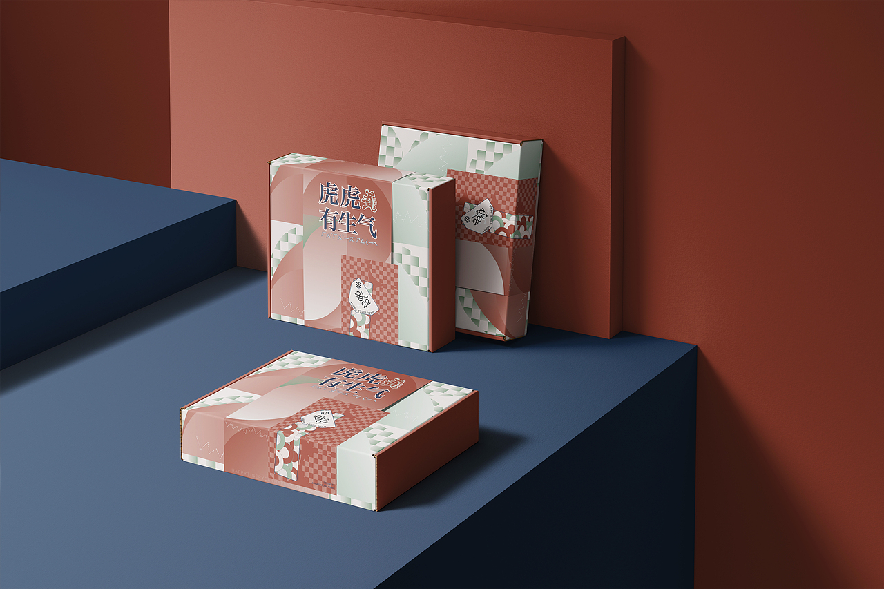 虎虎有生气 | 2022新春系列（图ZMjgxNzQ0MDc2） - 宣传物料 - 站酷设计师白白白细胞原创素材 - 站酷ZCOOL