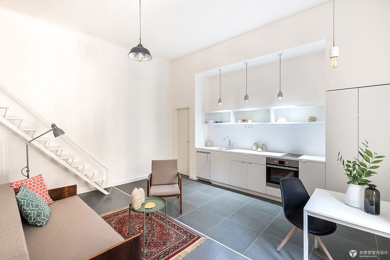 【室内设计实景图】一分三小型公寓