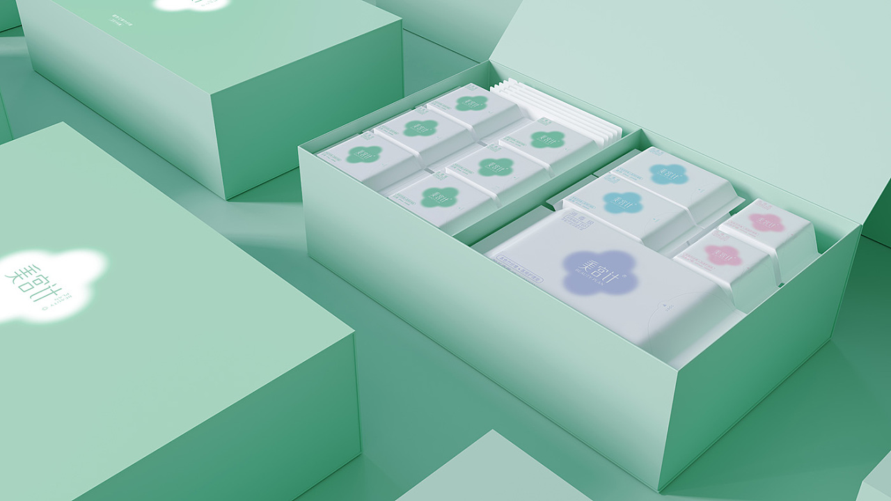 美宫计-卫生巾|平面|包装|大和品牌设计 - 原创作品 - 站酷 (zcool)