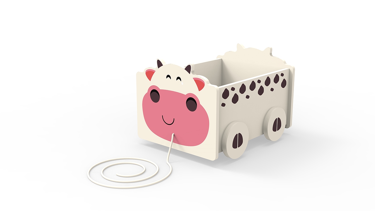 动物拖拉车（图ZMTYzMDMzNDMy） - 玩具 - 站酷设计师迷途大道原创素材 - 站酷ZCOOL