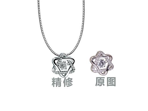 钻石项链精修