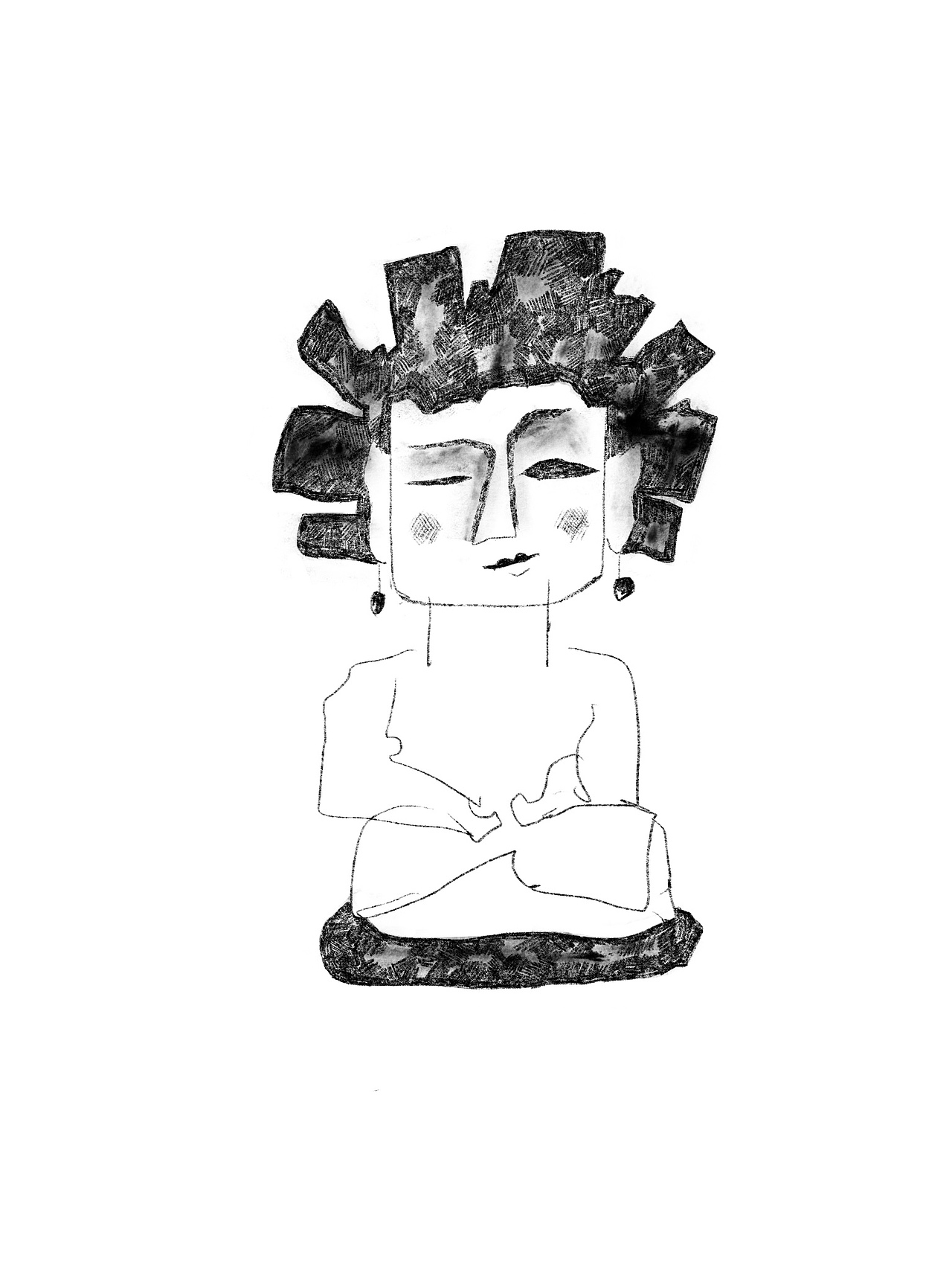 众生相-神佛（图ZMjg2ODk5Nzg0） - 艺术插画 - 站酷设计师思想道德小标兵原创素材 - 站酷ZCOOL