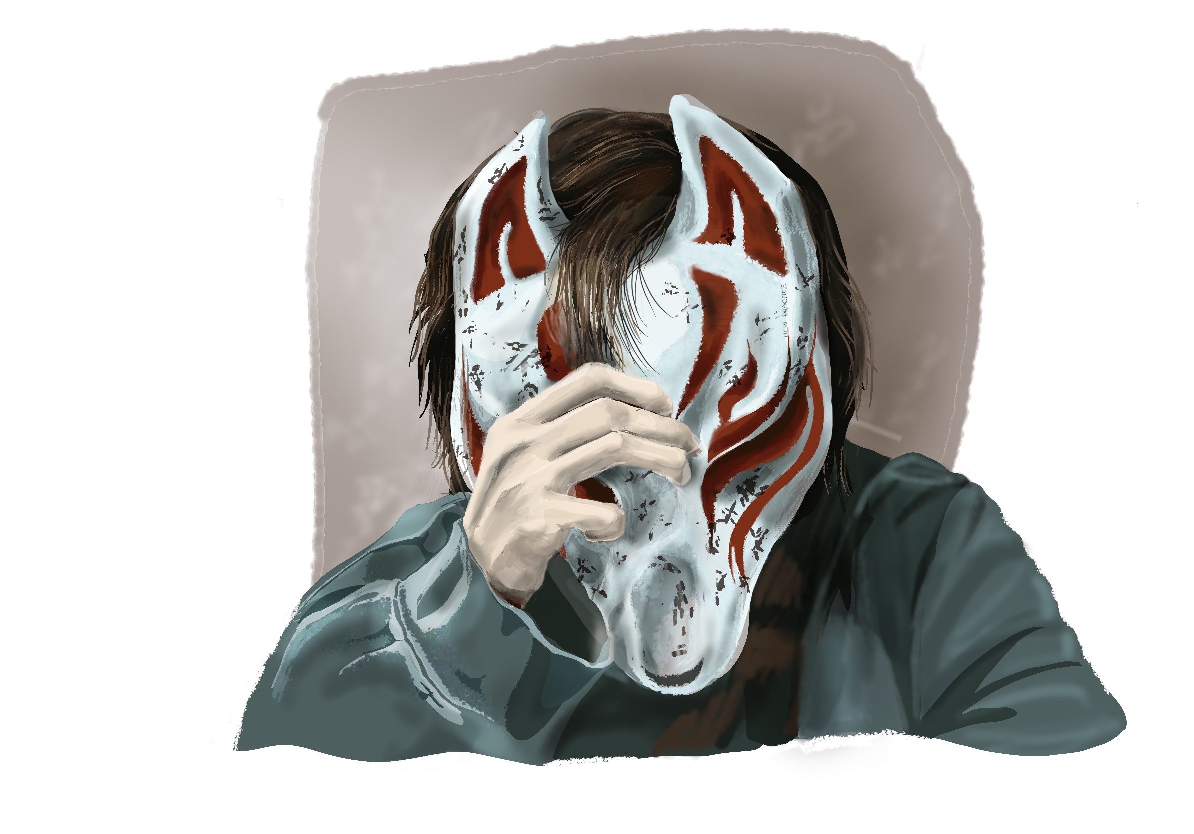 刺杀小说家 狐狸面具男