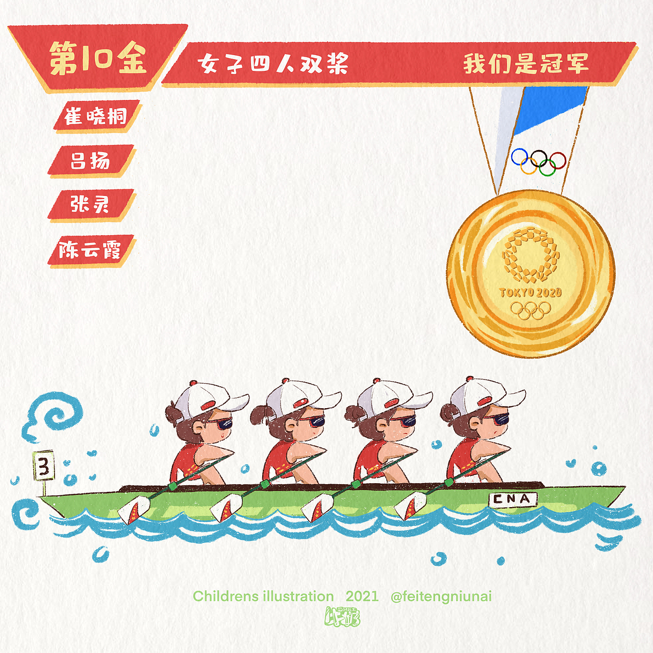 奥运1-23金牌榜（图ZMjY1MDI5Njg0） - 儿童插画 - 站酷设计师沸腾牛奶原创素材 - 站酷ZCOOL