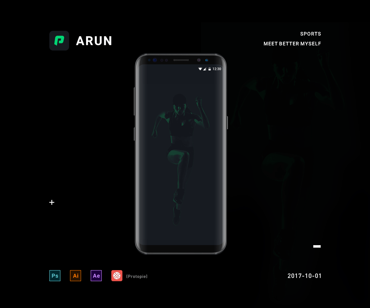 Arun（爱跑）（图ZMTA0ODg1OTA4） - APP界面 - 站酷设计师脱氧核糖核苷酸原创素材 - 站酷ZCOOL