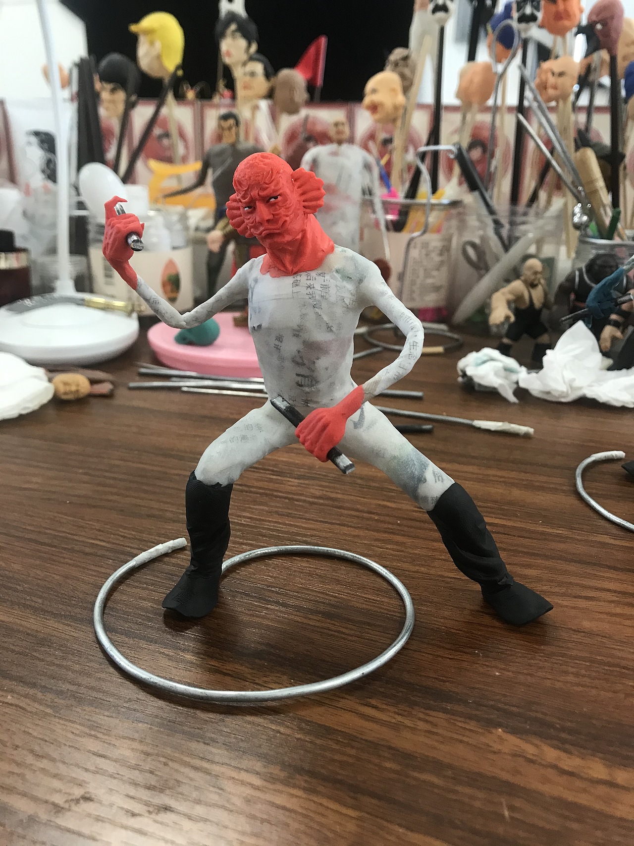 康健面塑作品《西游妖王》（图ZMzA1ODQxNjky） - 雕塑 - 站酷设计师上京私物康健面塑原创素材 - 站酷ZCOOL