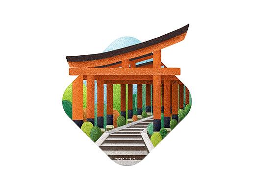 旅行（插图练习）（个人主页-ZMzEyMTY5NzY=） - 创作习作 - 站酷设计师Hangooo原创素材 - 站酷ZCOOL