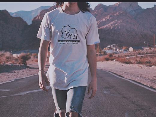 大象日T恤设计（个人主页-ZNDY1MzE2MTY=） - 休闲/流行服饰 - 站酷设计师又土又逗原创素材 - 站酷ZCOOL