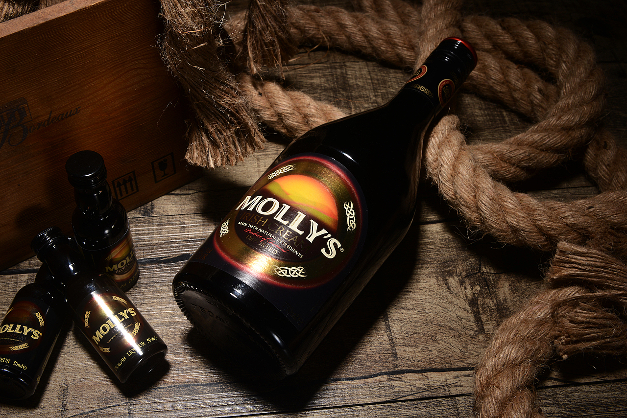 巧克力与酒 库存图