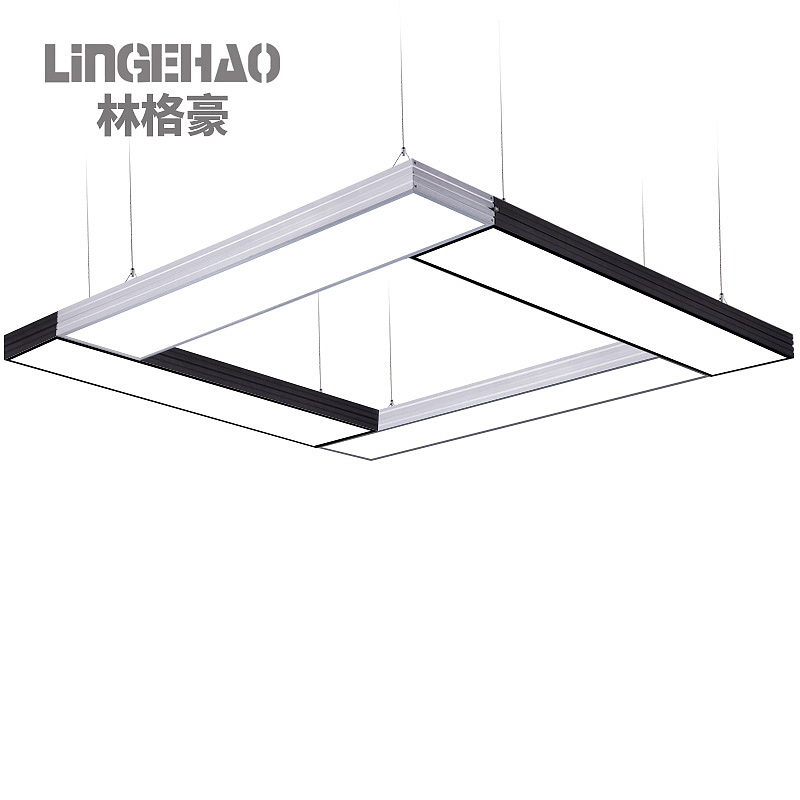 林格豪LED长条办公照明吊线灯铝材吊线灯具