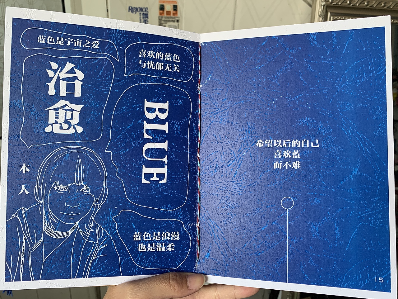 蓝色概念书  书籍装帧设计