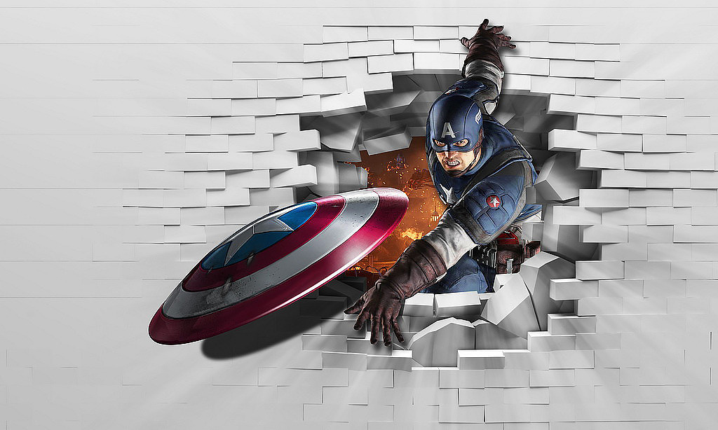 4d粮视觉炫酷桌面高清壁纸|设计师皇家阿瑟|平面|图案|我达达的马蹄_