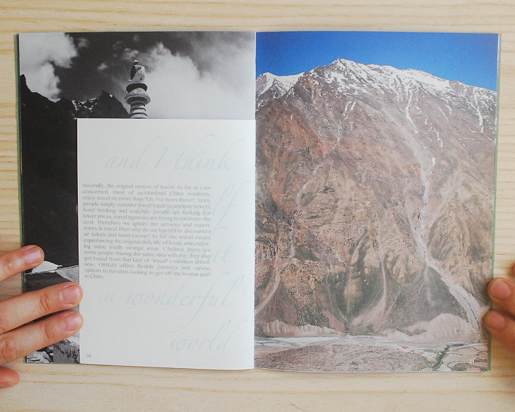 旅游公司宣传册brochure design（个人作品非商用）（图ZMTQ4MTIzMDg=） - 书籍/画册 - 站酷设计师黄钿原创素材 - 站酷ZCOOL