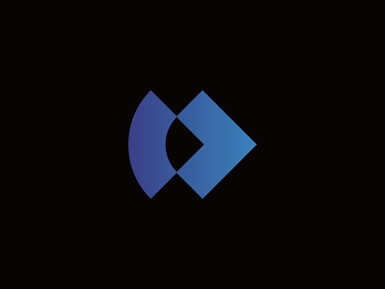 畅蓝科技LOGO设计