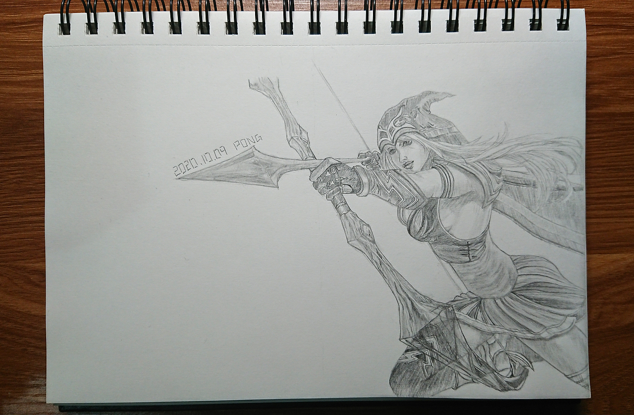 英雄联盟-寒冰射手（图ZMjI5OTE2ODA4） - 绘画 - 站酷设计师Pong1014原创素材 - 站酷ZCOOL