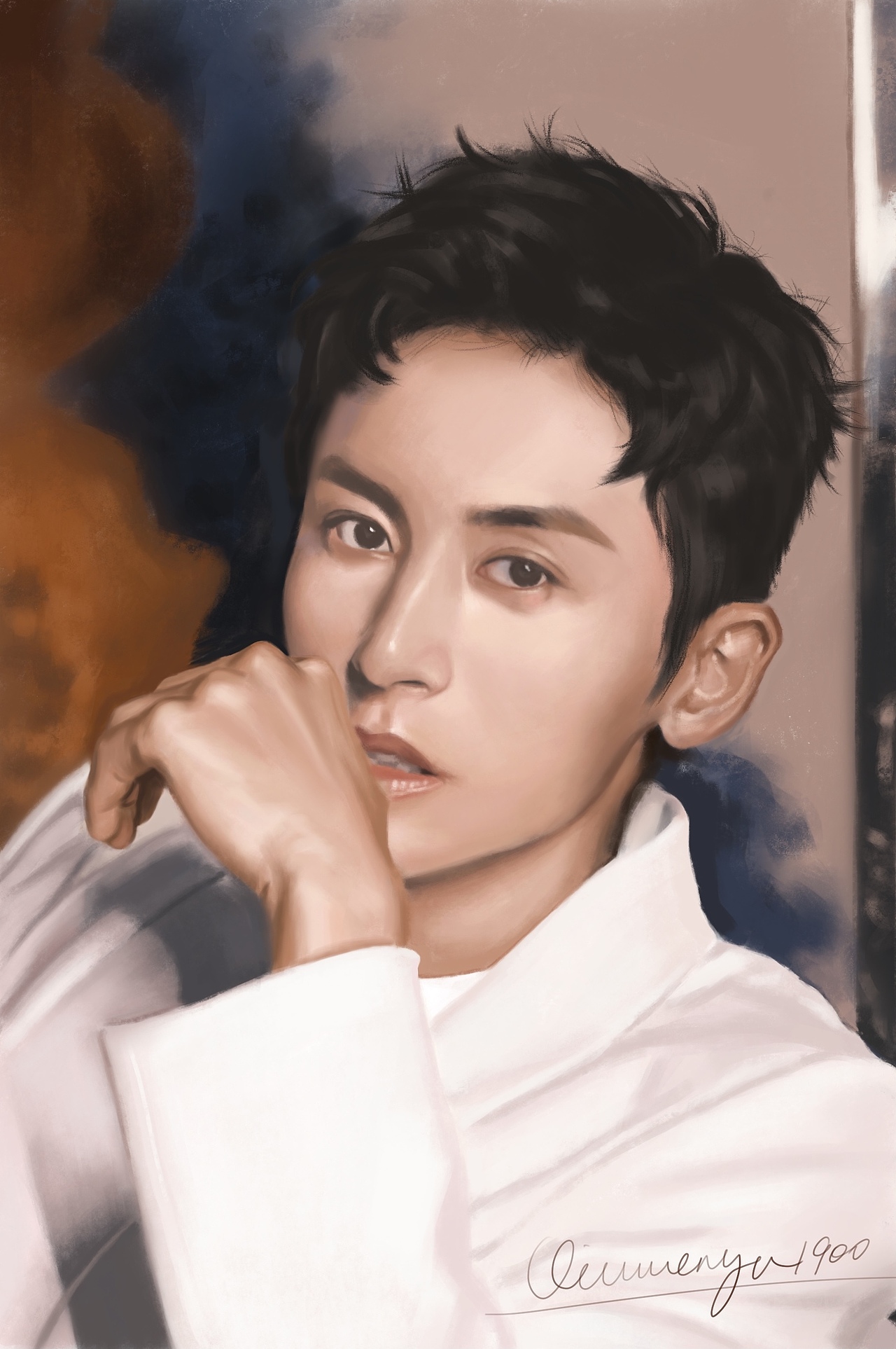 procreate厚涂练习（图ZMjY0MjY4NTQ4） - 创作习作 - 站酷设计师牛奶味雪山绵绵冰原创素材 - 站酷ZCOOL