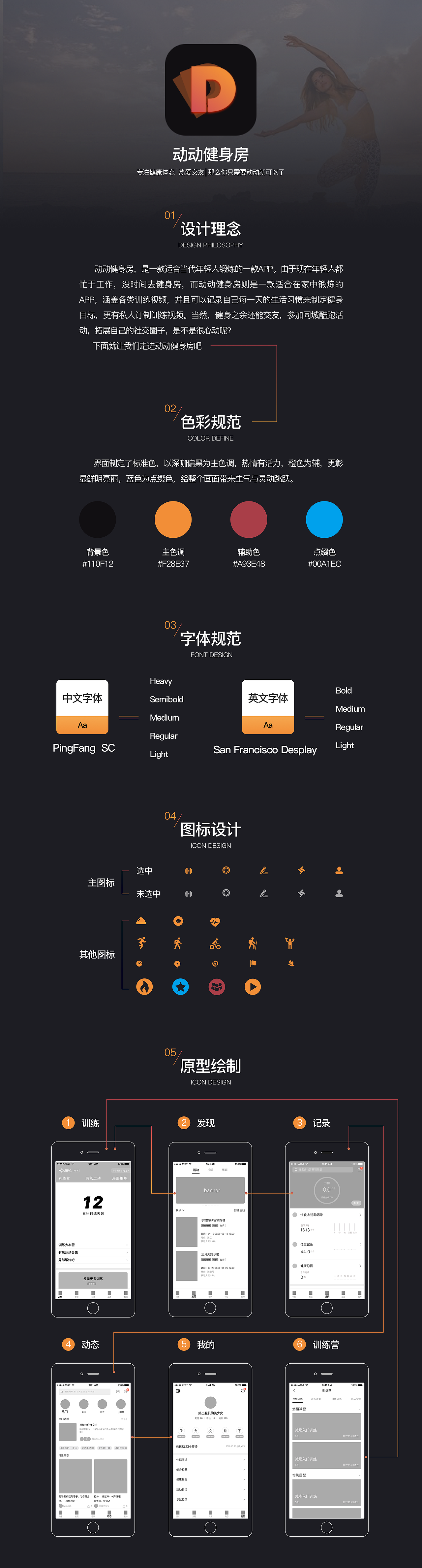 APP-动动健身房（图ZMTgzMzUwMDcy） - APP界面 - 站酷设计师Daliei原创素材 - 站酷ZCOOL