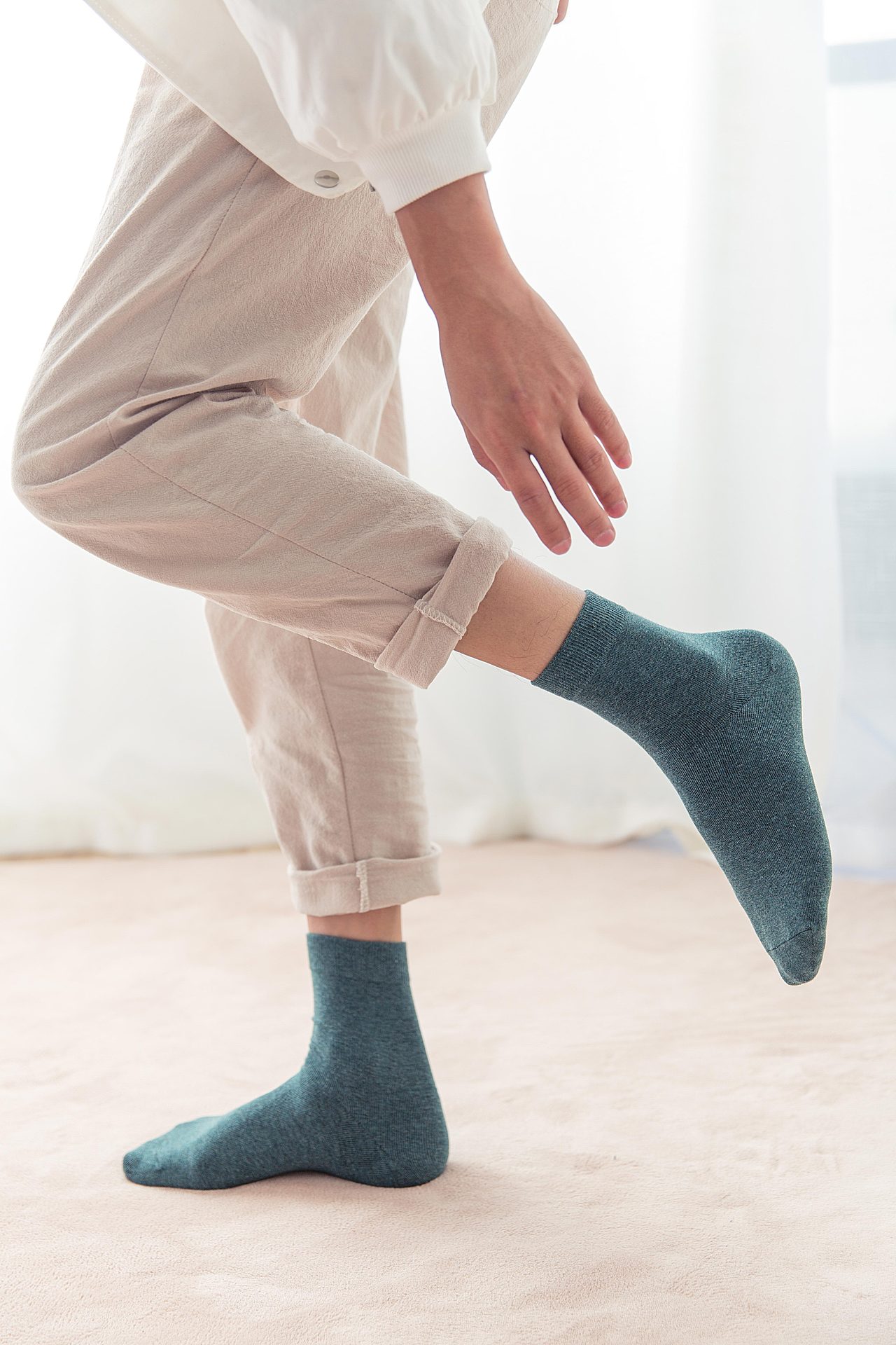 小清新男袜摄影