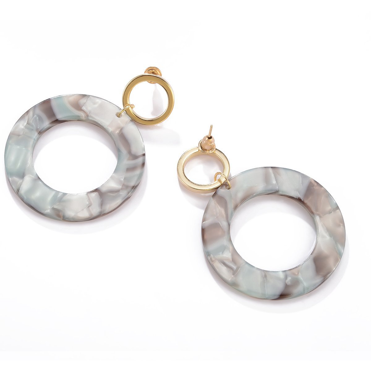 珠宝首饰白底光影库存图