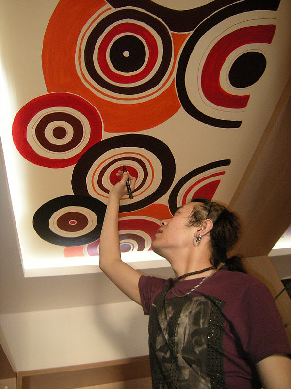 大学时期的墙绘