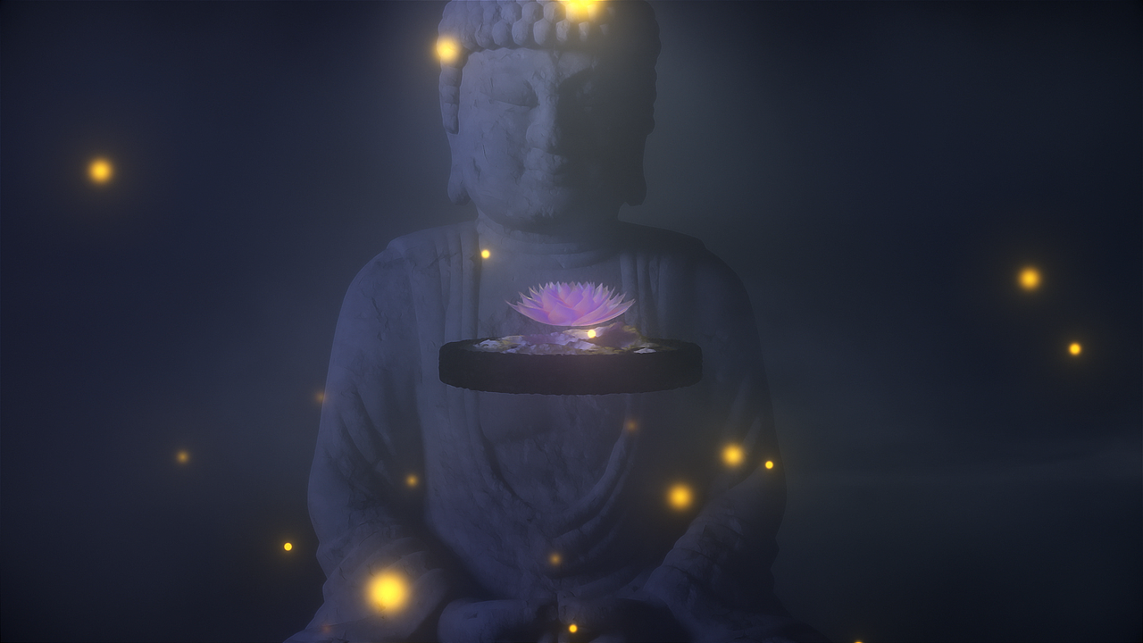 佛隐雾莲（图ZMjQzNTMwMDIw） - 动画/影视 - 站酷设计师单纯De狼先生原创素材 - 站酷ZCOOL