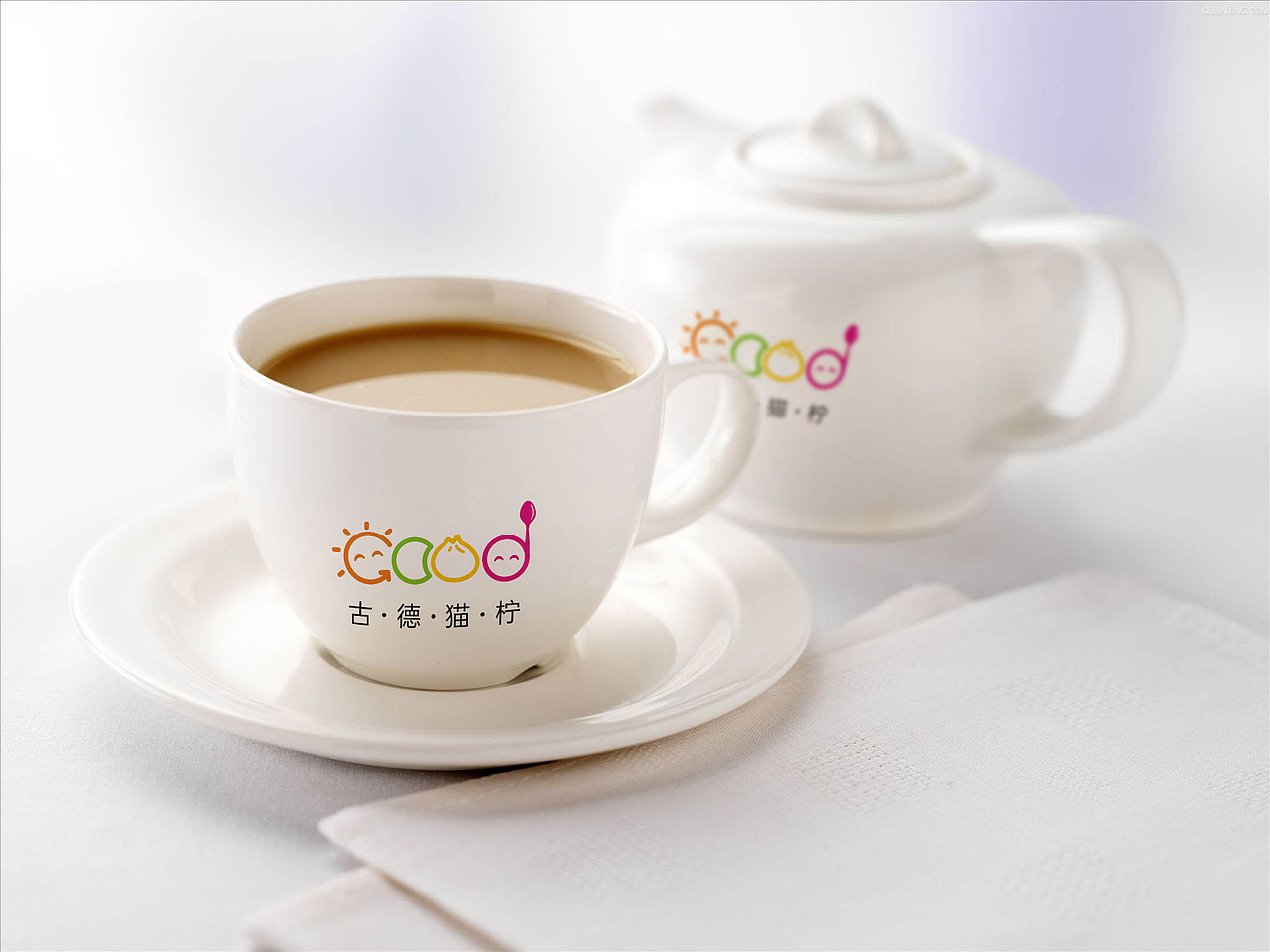 白领精致早餐logo设计VI规范  早餐logo设计