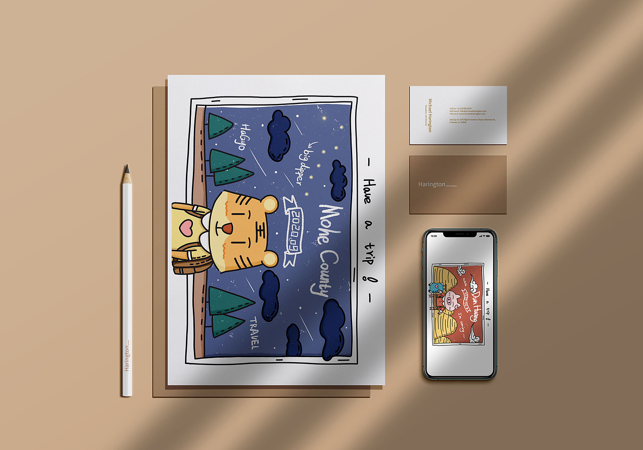 doodle合集|想去旅游呀,目标是~