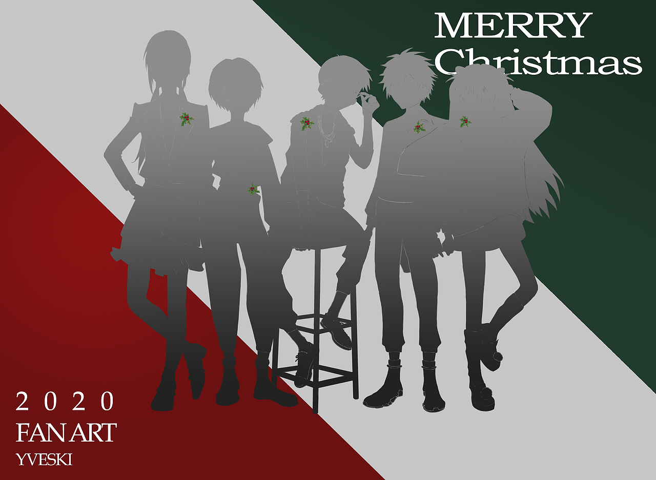 eva2020圣诞贺图（图ZMjM5OTEwNjA4） - 创作习作 - 站酷设计师椰小呆yveski原创素材 - 站酷ZCOOL