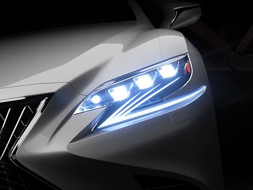 LEXUS LS 产品展示/片头设计