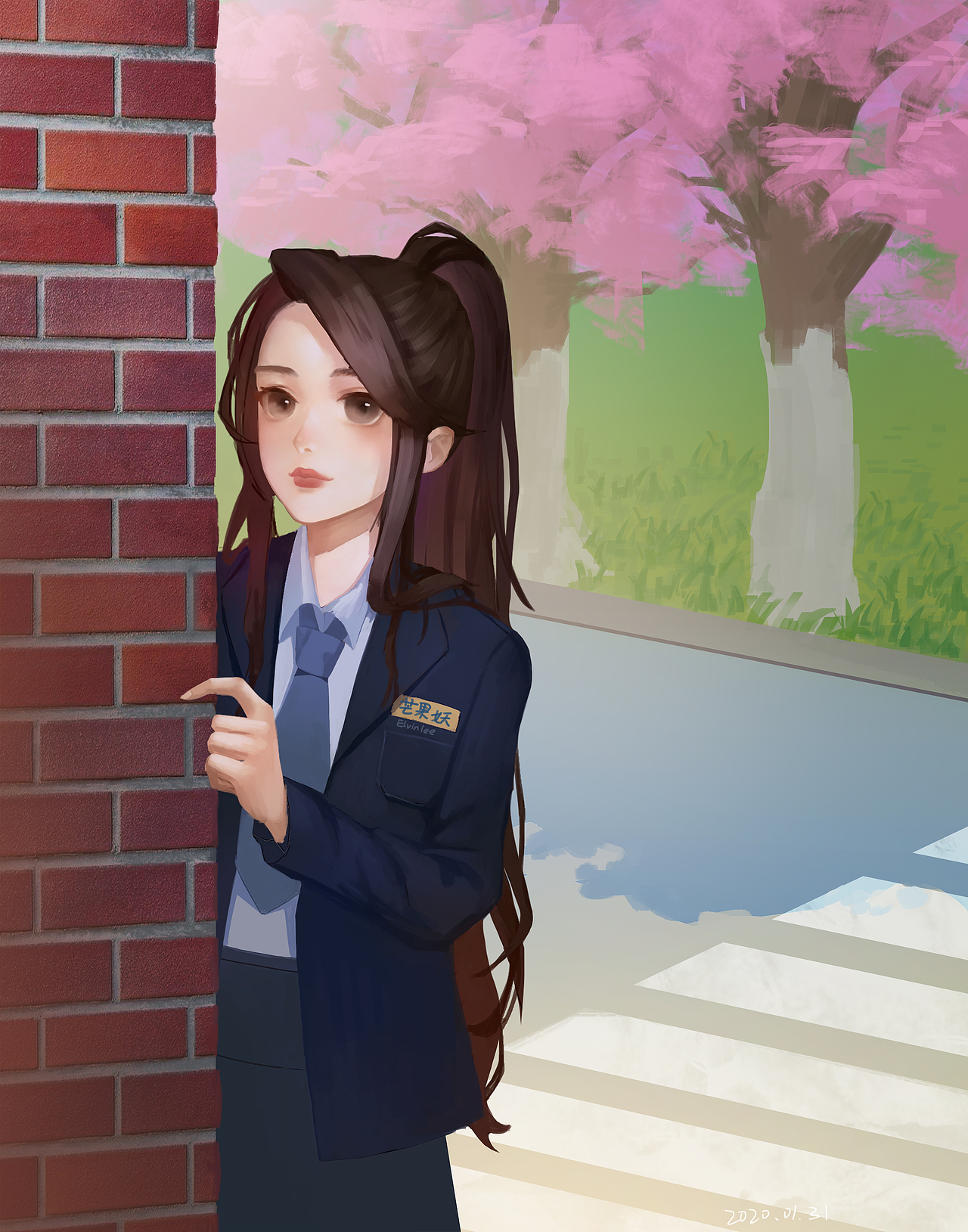 一月份的练习（图ZMTk0NDg1MjAw） - 商业插画 - 站酷设计师芒果妖Elvinlee原创素材 - 站酷ZCOOL