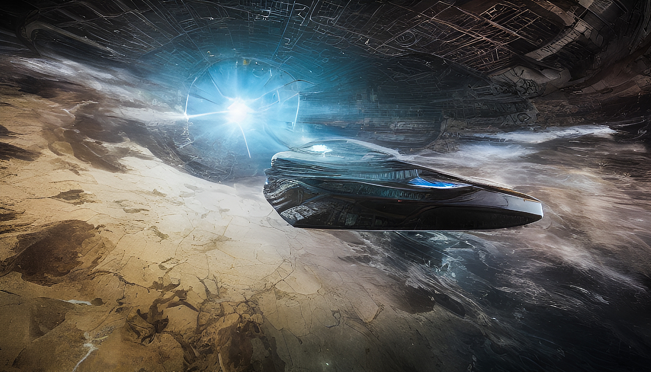 ai科幻场景创作-无量之地