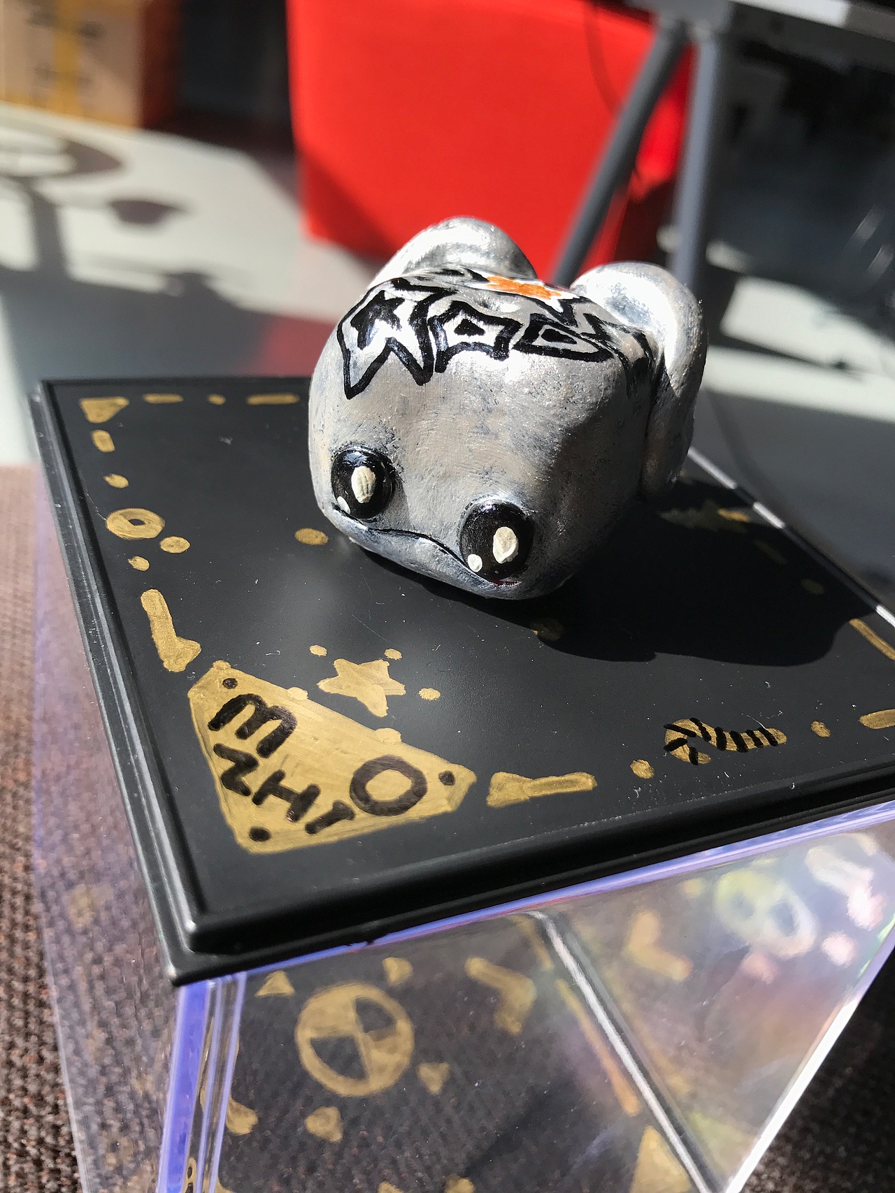 纯手工墨汁小鲸鱼