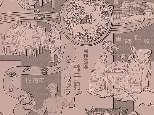 【浮雕】经典浮雕壁画设计搞