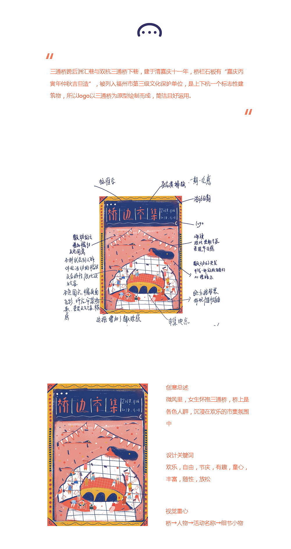 桥边市集（图ZMTM2MzM5OTY4） - 商业插画 - 站酷设计师wjojw原创素材 - 站酷ZCOOL