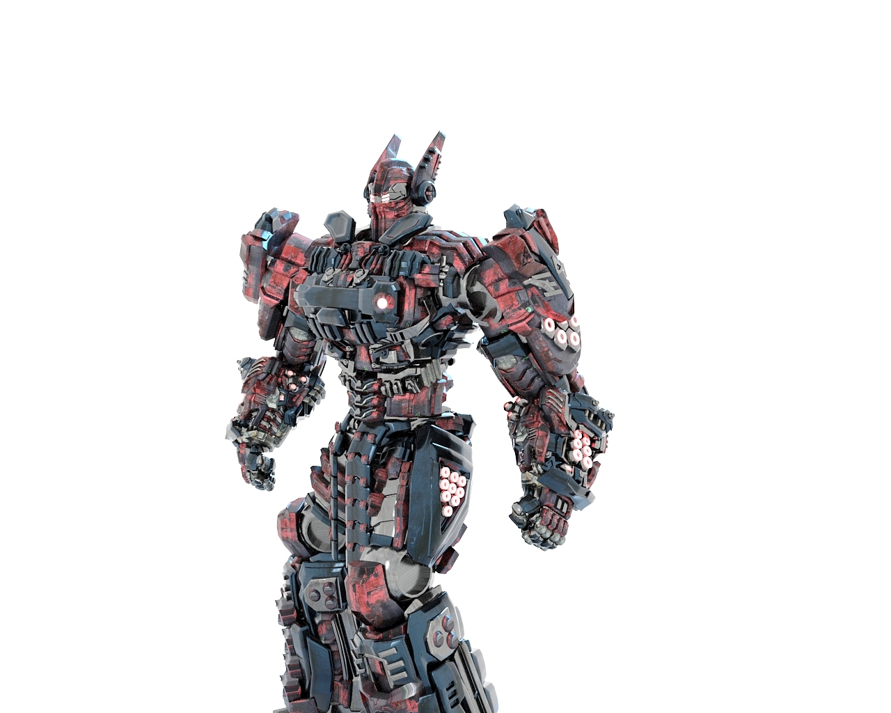 中型可操控地狱魔法的机甲