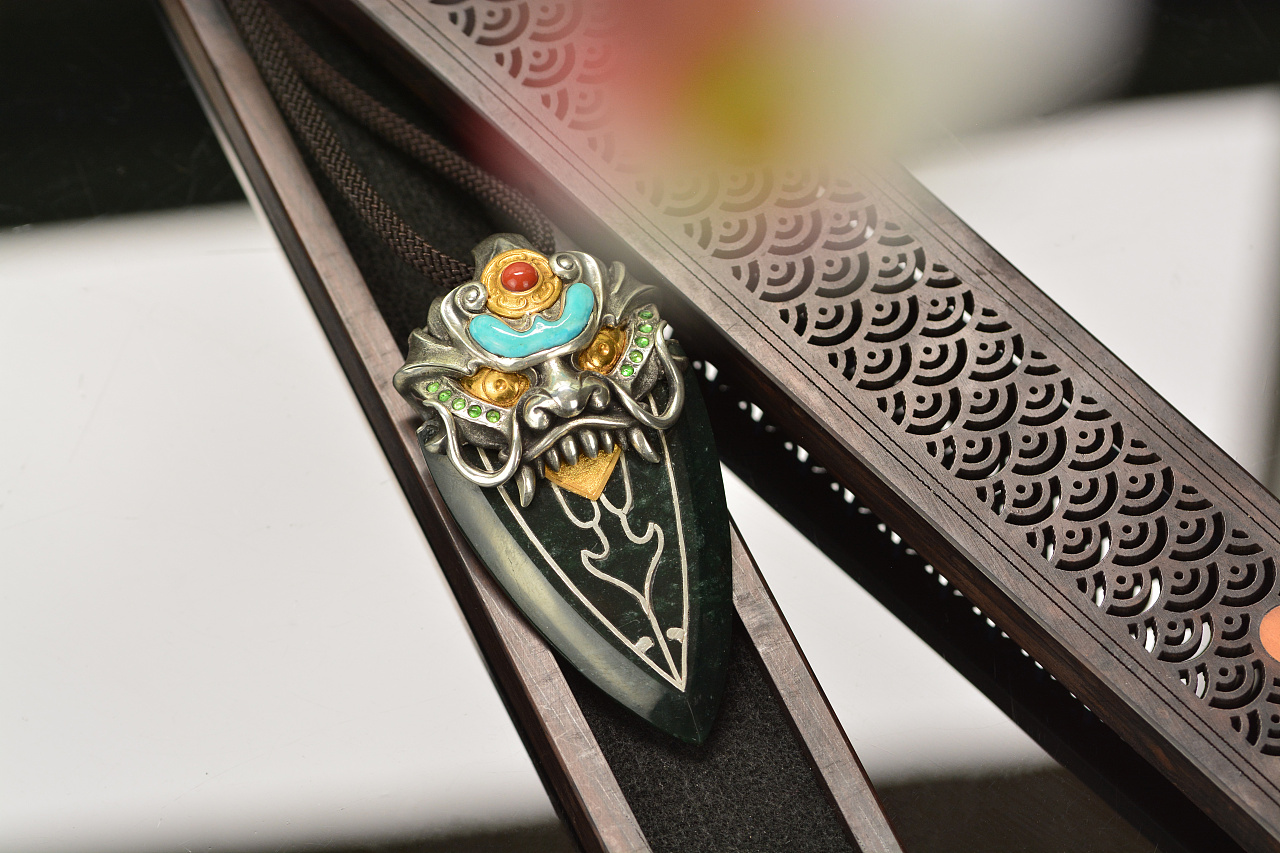 设计师作品|刑天盾吊坠