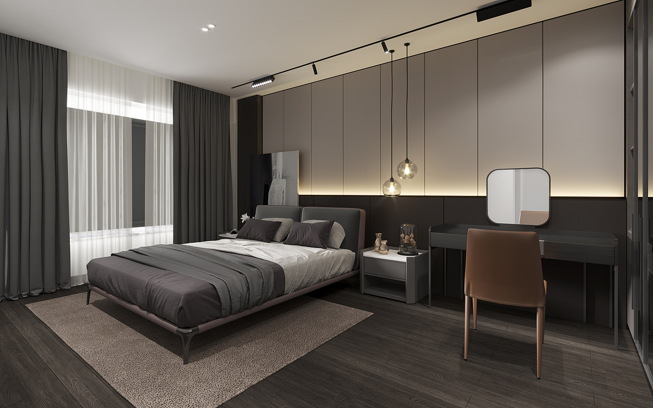 布舍设计【莫兰迪】丨住宅设计