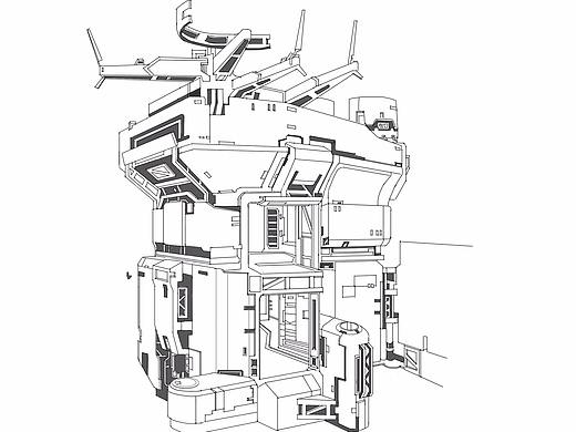 科幻練習(xí)（個(gè)人主頁(yè)-ZMjQ0MDEwMzY=） - 建筑設(shè)計(jì) - 站酷設(shè)計(jì)師警號(hào)633原創(chuàng)素材 - 站酷ZCOOL