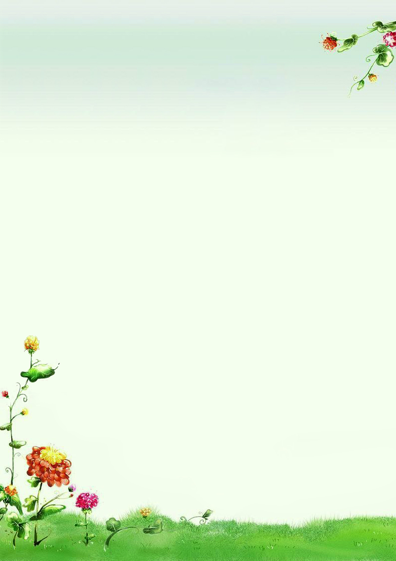 24款简单的信纸背景