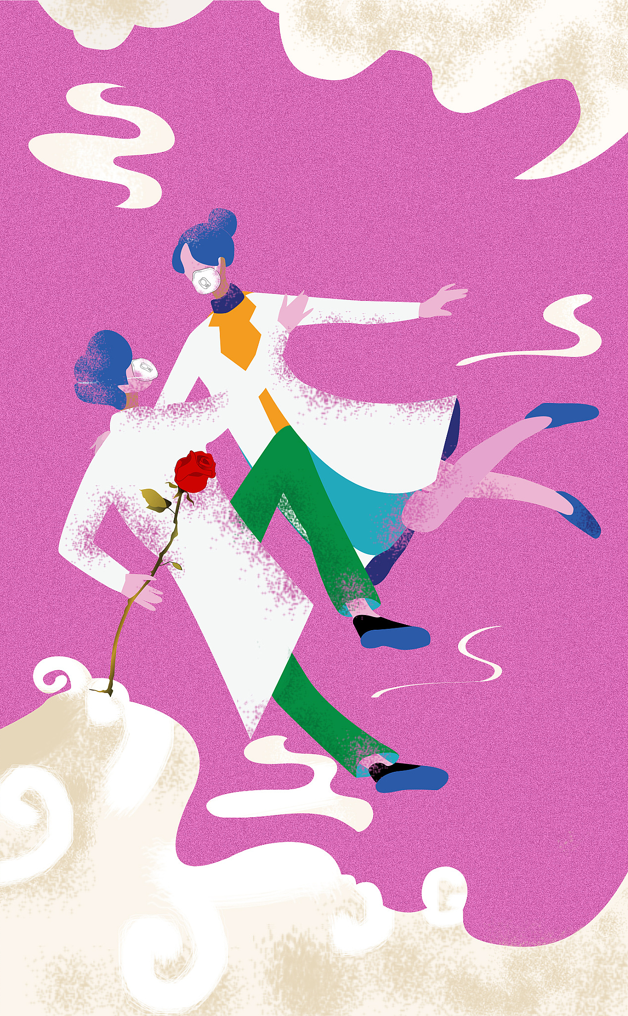 征战并肩 不一样的情人节